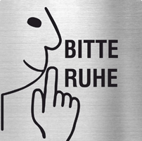 Bitte Ruhe!