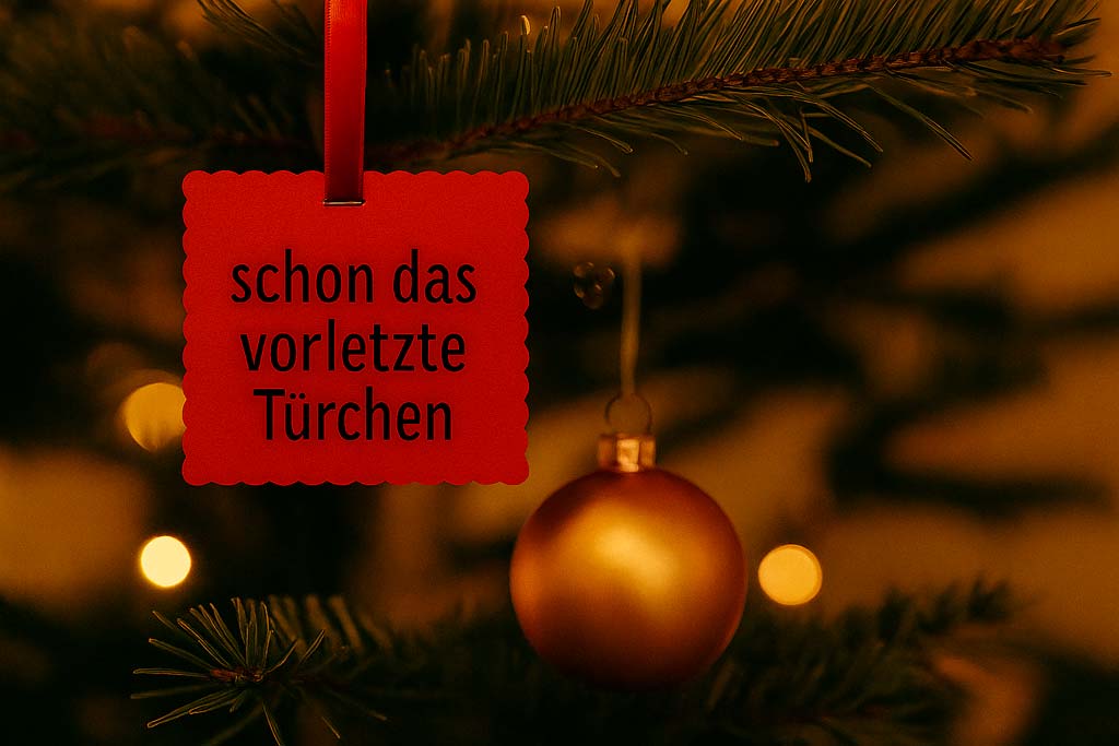 Schon das vorletzte Türchen