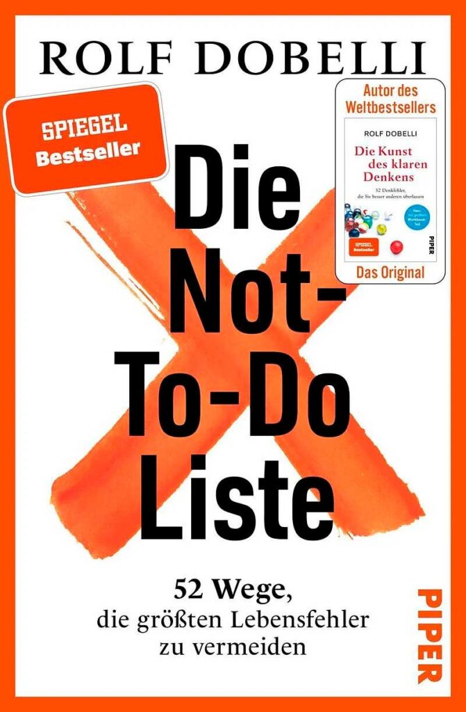 Buch Die Not-To-Do-Liste