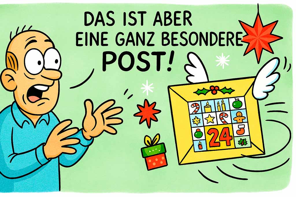 Das ist aber eine ganz besondere Post