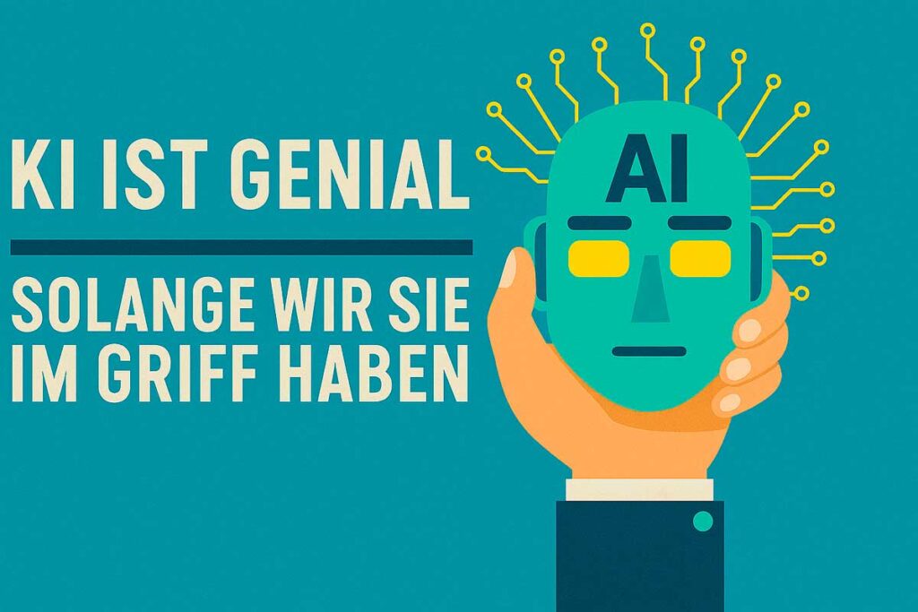 KI ist genial, solange wir sie im Griff haben