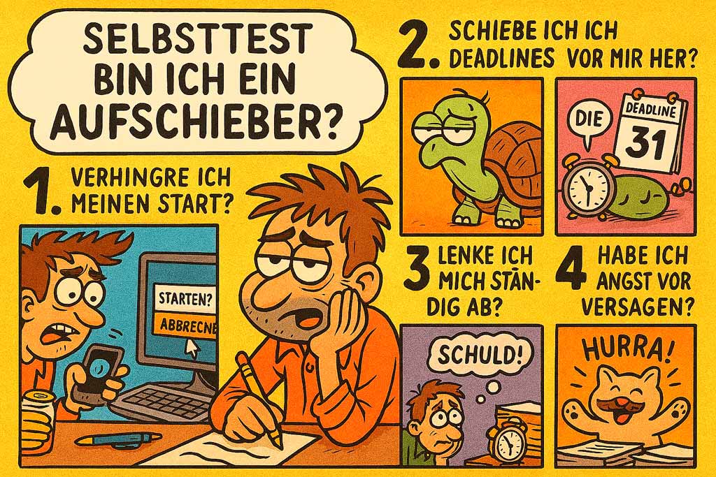 Selbsttest: bin ich ein Aufschieber?