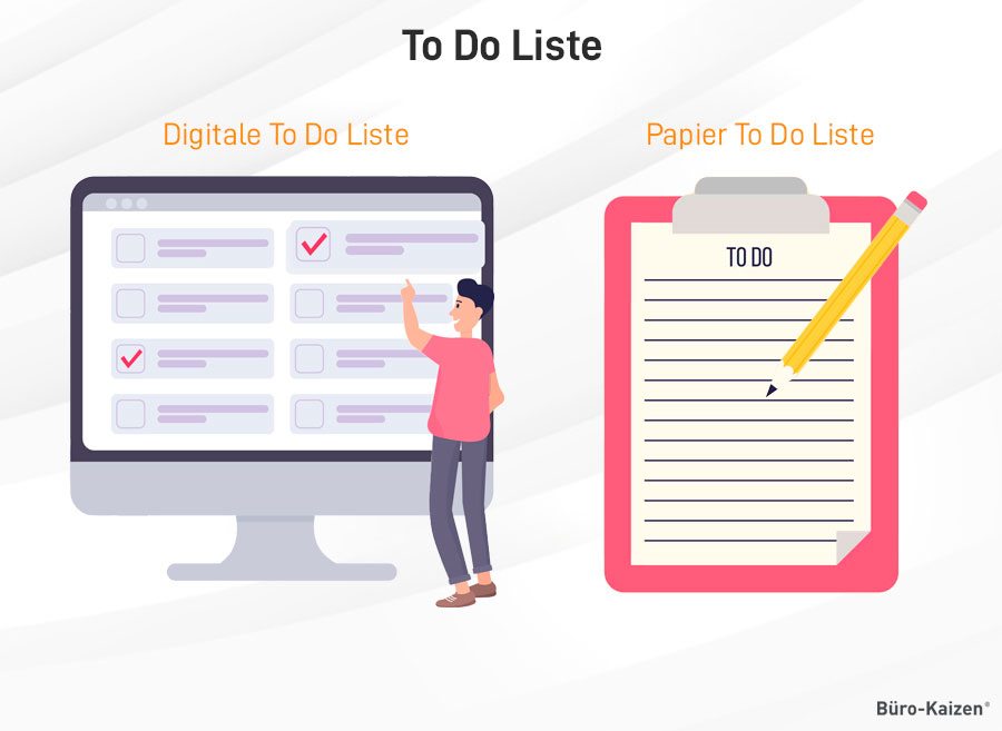 To-Do-Liste digital oder auf Papier?
