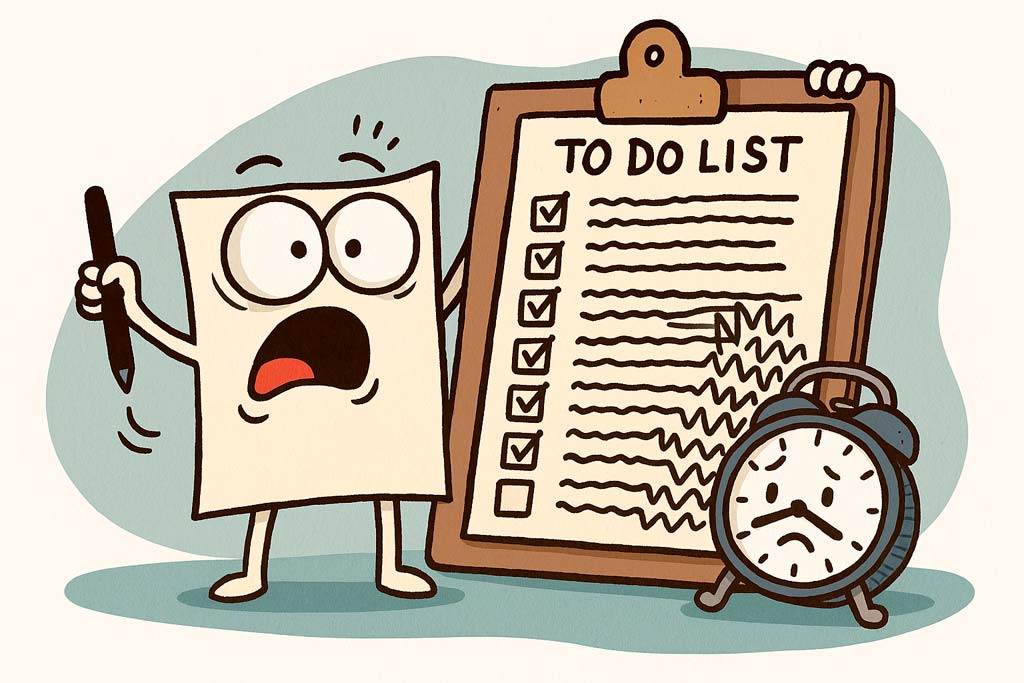 To-Do-Liste lustig