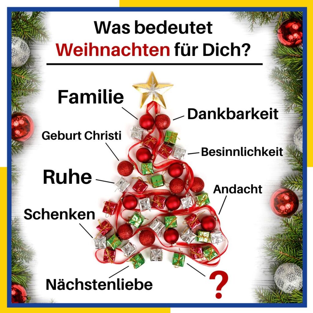 Was bedeutet Weihnachten für dich?
